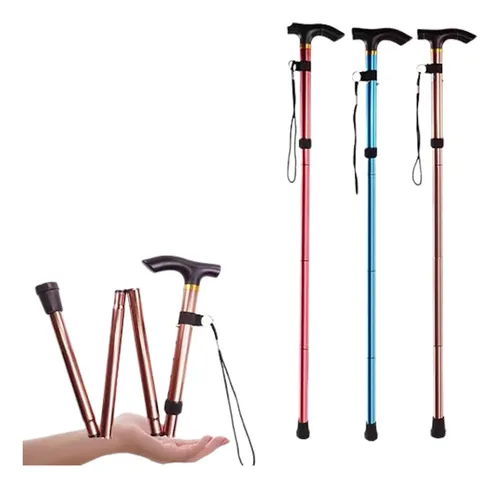 Baston ajustable plegable