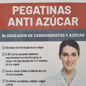 PARCHE PARA LA DIABETES DE 12 PARCHES