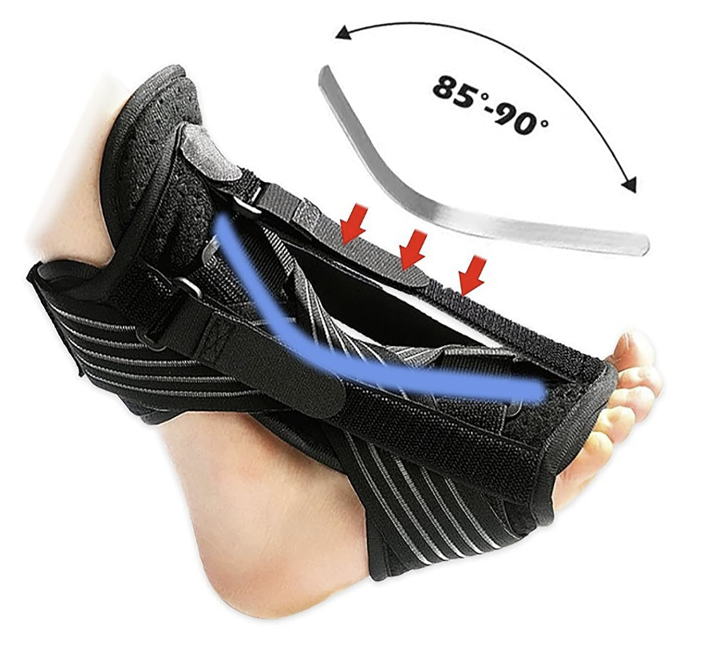 Férula nocturna para fascitis plantar