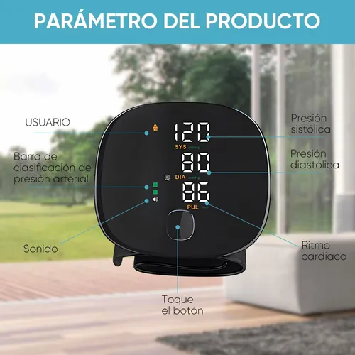 Tensiometro Toma Presion Premium NEGRO - Imagen 5