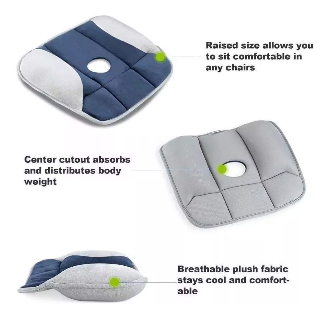 Almohada Cojín Ortopédico Para Silla - Imagen 2