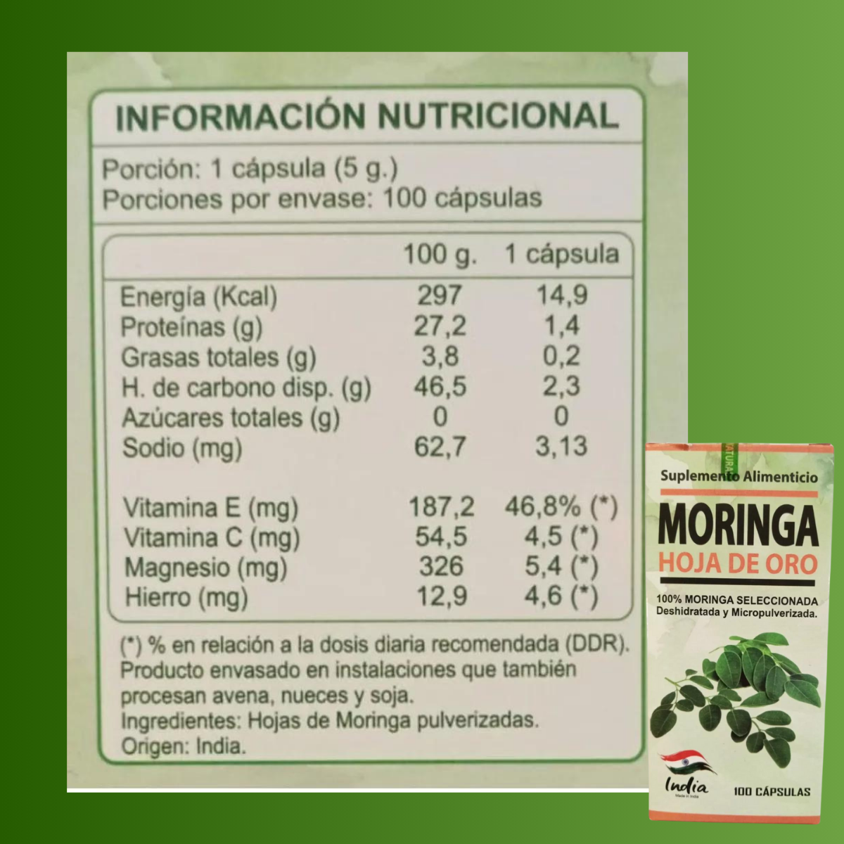 MORINGA - Imagen 4