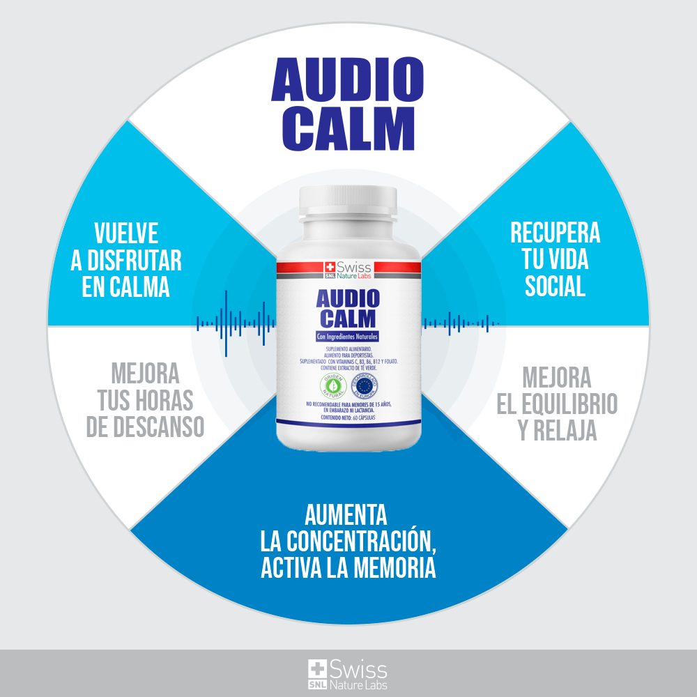 AudioCalm Suplemento para el Tinnitus - Imagen 2