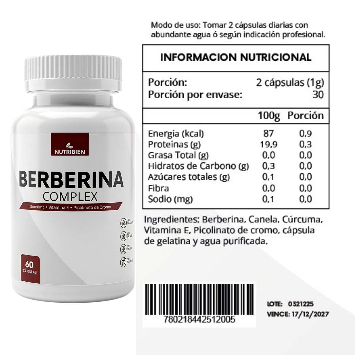 Berberina x2 - Imagen 3