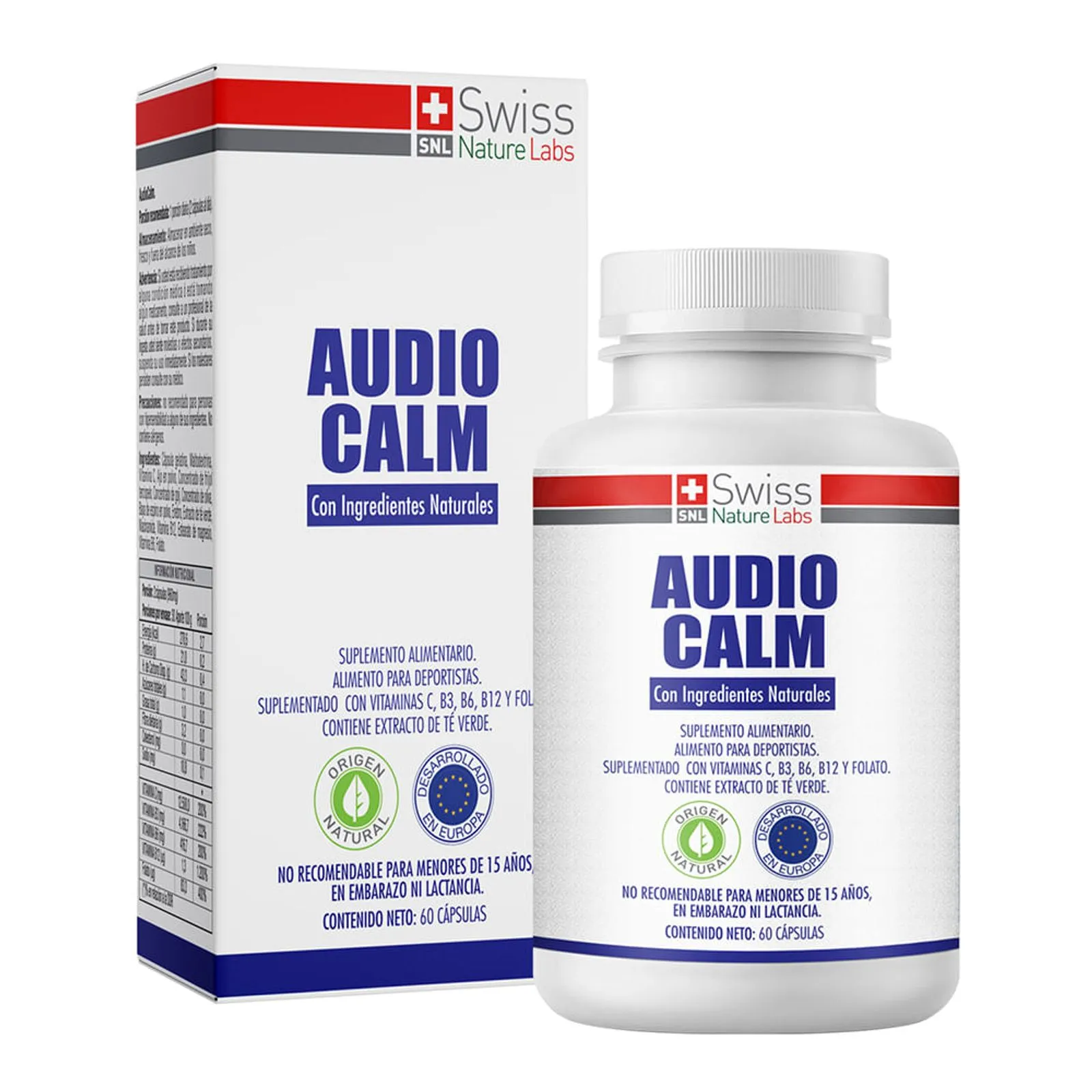 AudioCalm Suplemento para el Tinnitus